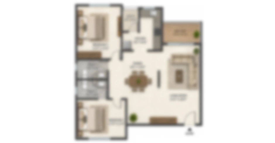 Aurum Thane Floor Plan