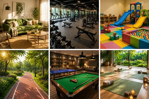 Aurum Thane West Amenities